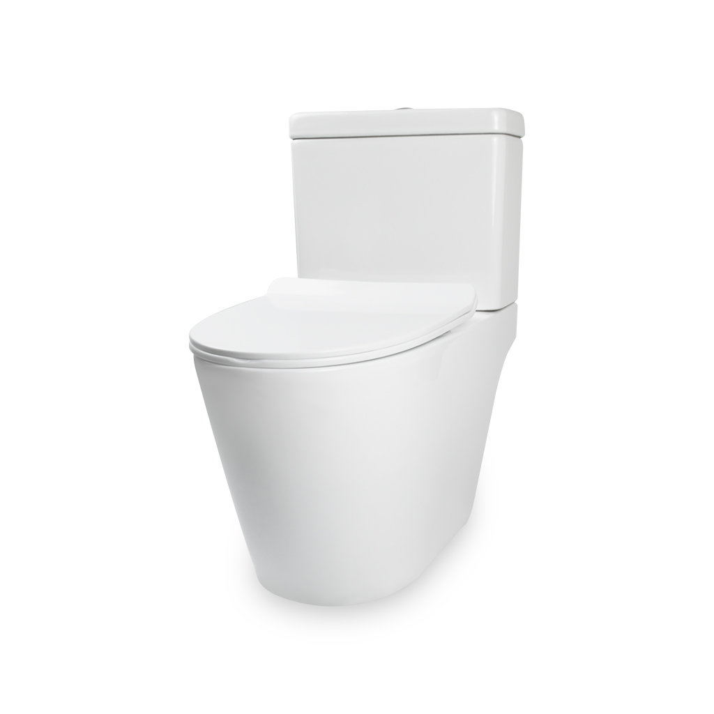Vaso sanitário branco com caixa acoplada Manplex